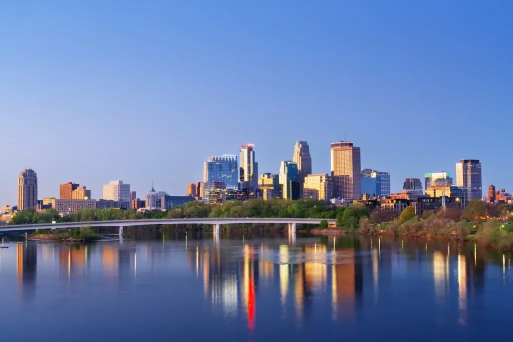 Minneapolis city view