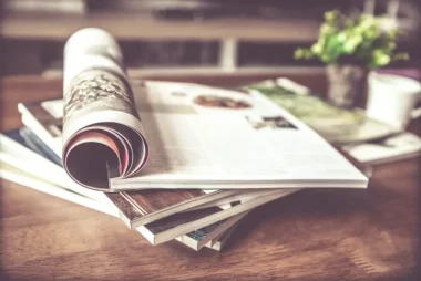 magazine stack